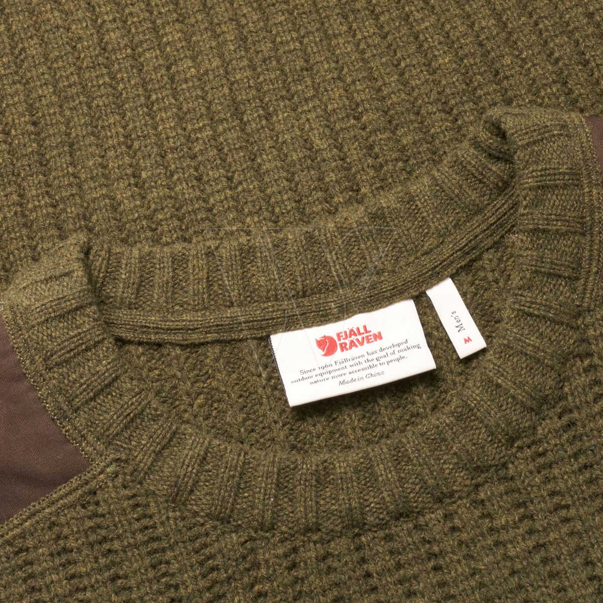 Buy Fjallraven singi knit sweater d olive m 81830 633 M Wolfswinkel your Fjallraven specialist